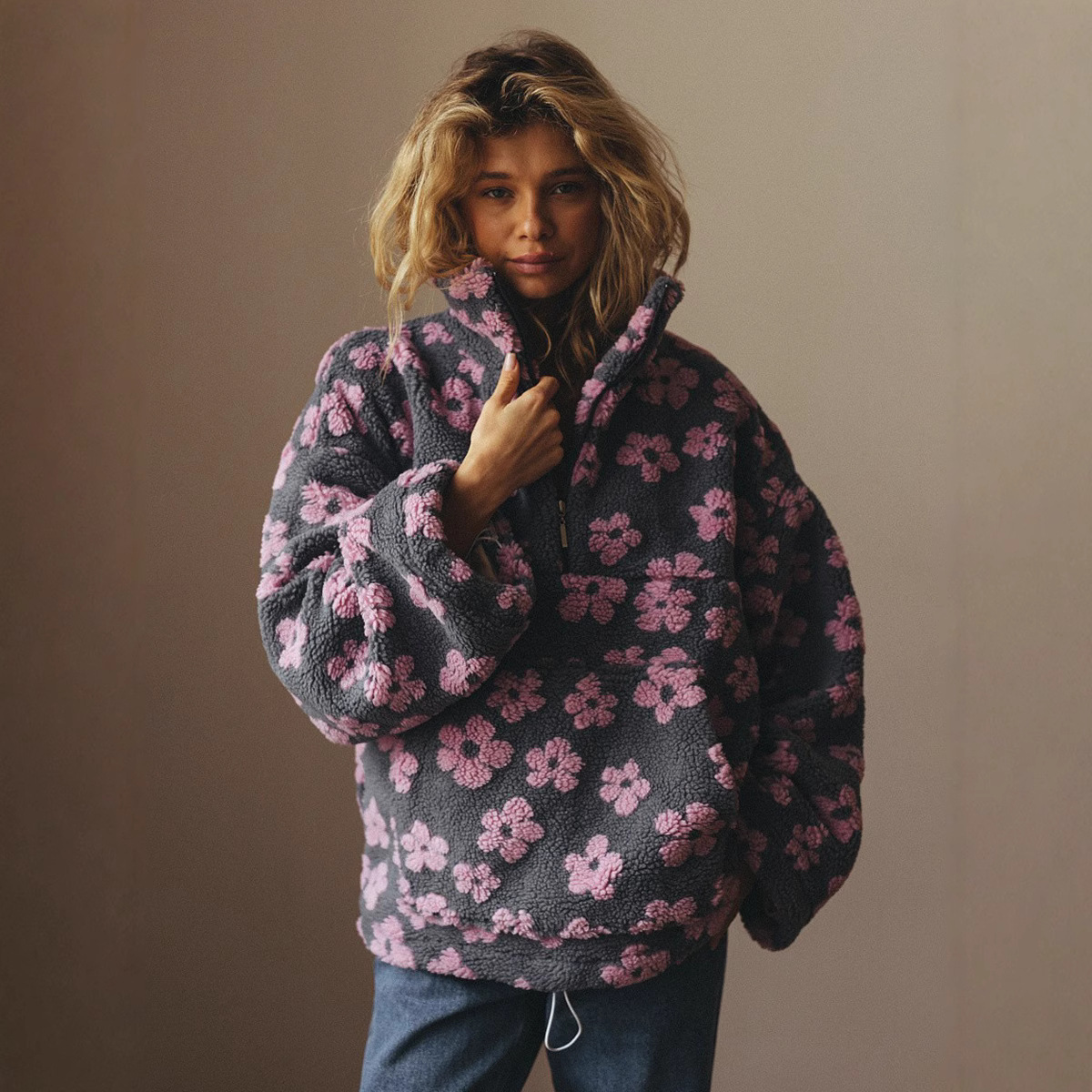 Plant Parent Hoodie - Women's 2027New Polar Fleece Flower Blossoms