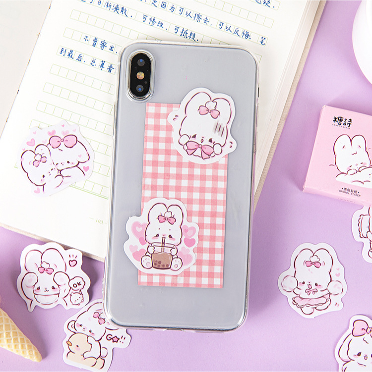 45 pcs/box Cute rabbit daily K - огляд і ціна Planned Parenthood
