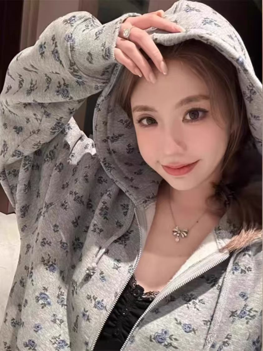Korean Sweet College Women Swe - огляд і ціна Plant Parent Hoodie