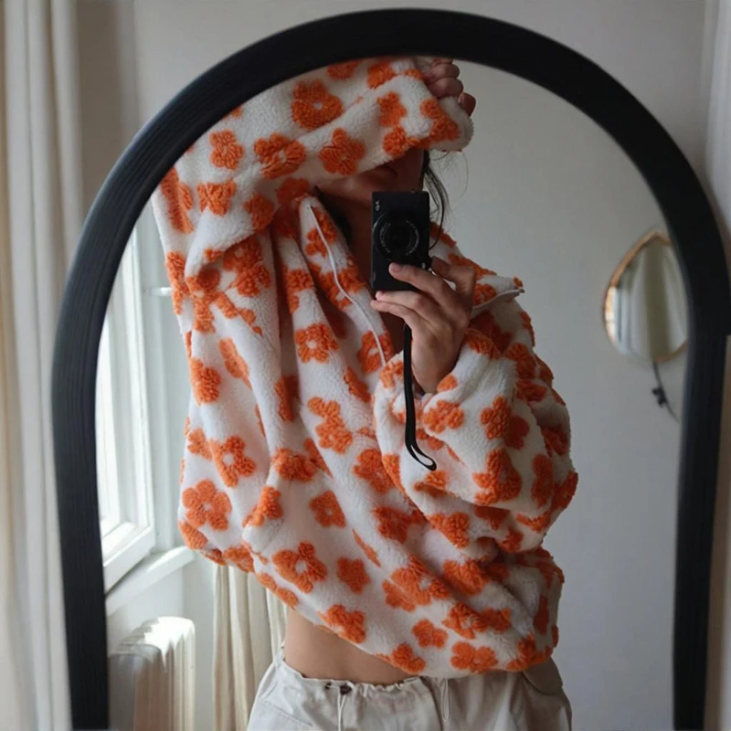 Fleece Flower Sweatshirt For W - огляд і ціна Plant Parent Hoodie
