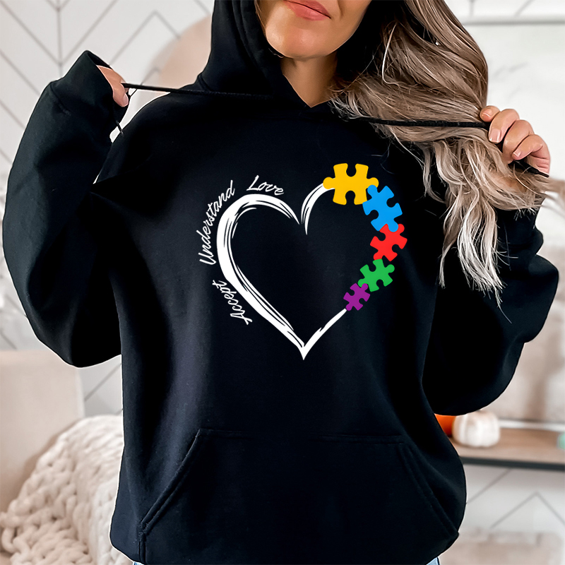 Autism Heart Accept Understand - огляд і ціна Plant Parent Hoodie