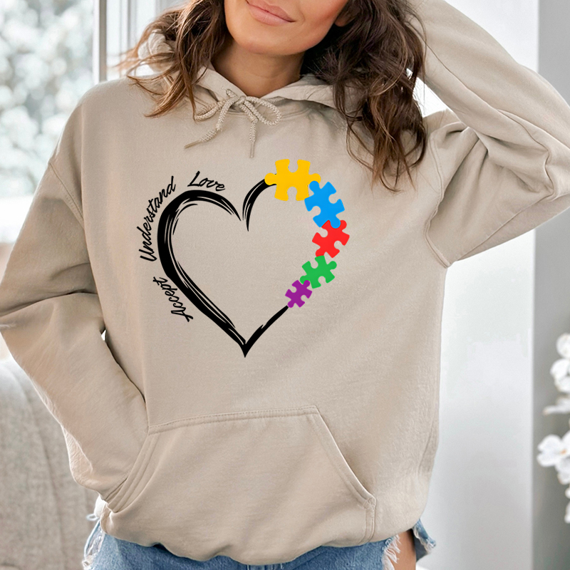Autism Heart Accept Understand - огляд і ціна Plant Parent Hoodie