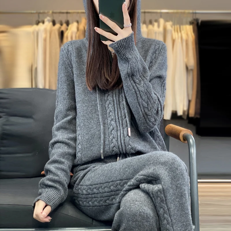 Women's Pure Cashmere Hooded C - огляд і ціна Plant Parent Hoodie