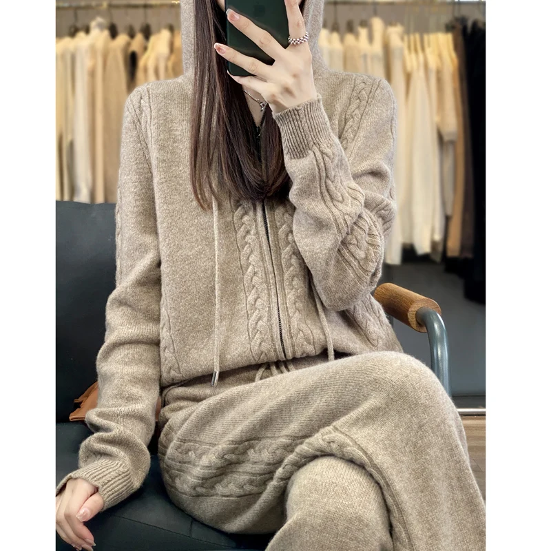 Women's Pure Cashmere Hooded C - огляд і ціна Plant Parent Hoodie